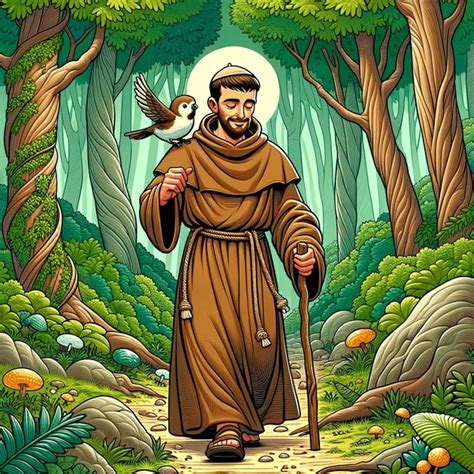 11 Cartoon Images Saint Francis Royalty-Free Photos and Stock Images ...