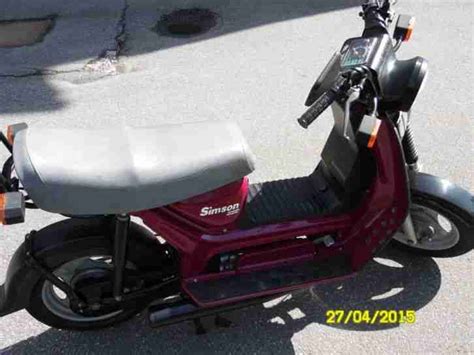 Simson Roller SR 50 1 50 Km H Original 3100 Bestes Angebot Von Simson