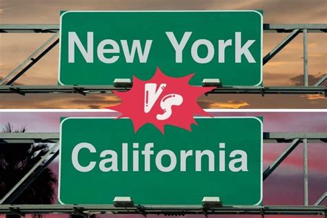 New York Vs California Which Is The Best Place To Live