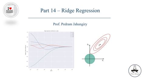 Part 14 What Is Ridge Regression Youtube