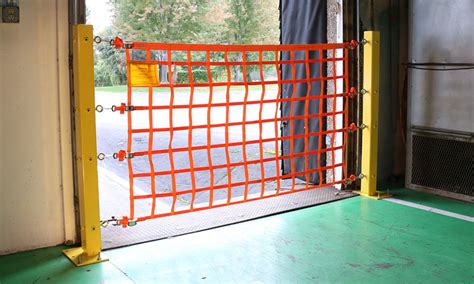 Post Mounted Loading Dock Safety Net