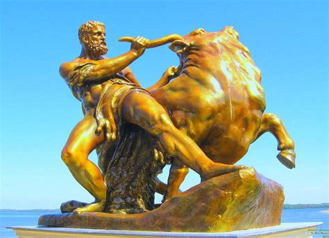 Heracles Taming The Cretan Bull 2010 05 21 Schweriner Flickr