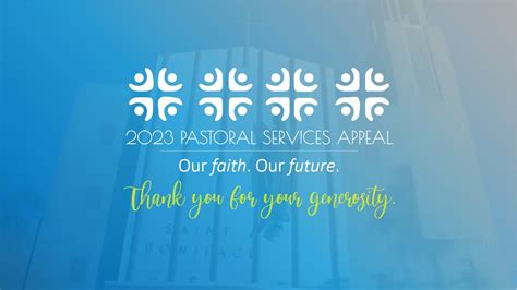 2023 Pastoral Services Appeal YouTube