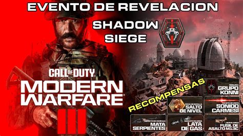 Gameplay Del Evento Asedio De Shadow En Call Of Duty Modern Warfare II