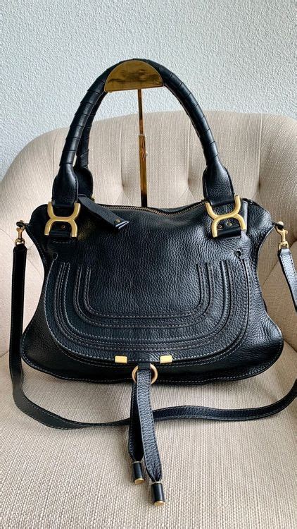 Original Chloe Marcie Medium Tasche Schwarz Kaufen Auf Ricardo