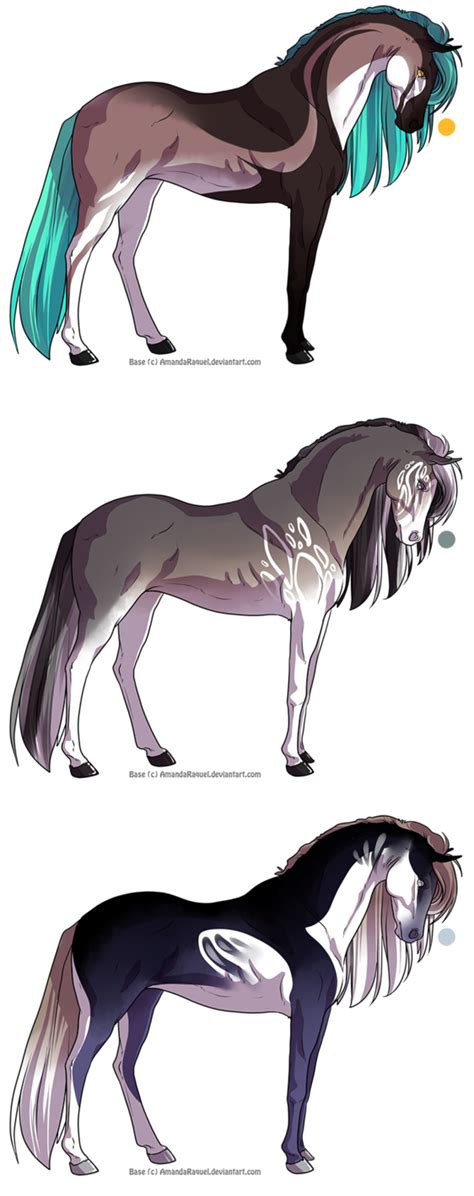 Draft Horse Drawings Anime