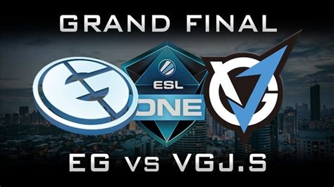 Eg Vs Vgj Storm Grand Final Esl One Major Na Highlights Dota