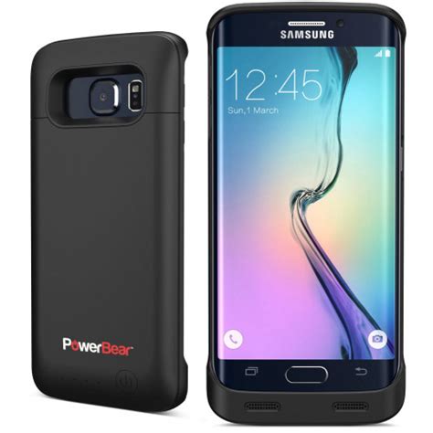 PowerBear Samsung Galaxy S6 Edge Battery Case External