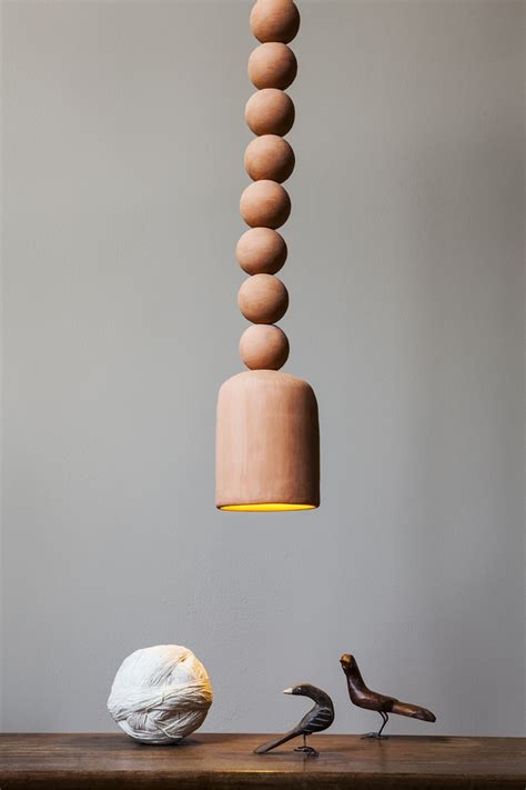 Clay lamp ‘Protection’ - Fairfurniture.com