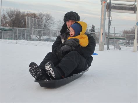 Miller Moments: sledding fun