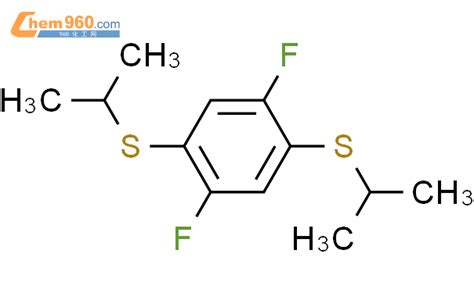 85180 86 5 Benzene 1 4 difluoro 2 5 bis 1 methylethyl thio CAS号