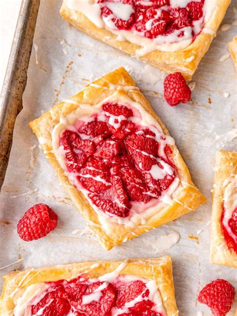 Easy Raspberry Cream Cheese Danish Recipe Broken Oven Baking