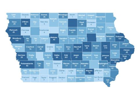 All 99 counties in Iowa have now reported deaths from COVID-19 - Little ...