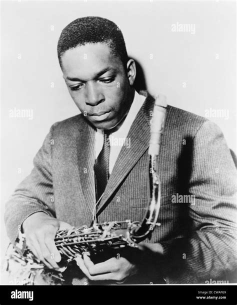 John Coltrane (1926-1967), master Jazz saxophonist, composer, and ...