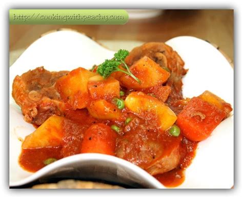 pork caldereta recipe with cheese