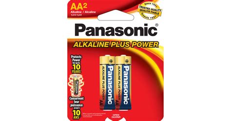 Panasonic Alkaline Plus Power V Aa Batteries Pack