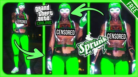 Female Tryhard Sprunk Outfit No Top Glitch Gun Belt And Suspenders Gta 5 Online Transfer