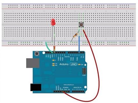 Ambiente Dedo Ser Fuerte Boton En Arduino Llegar El Propietario Libro