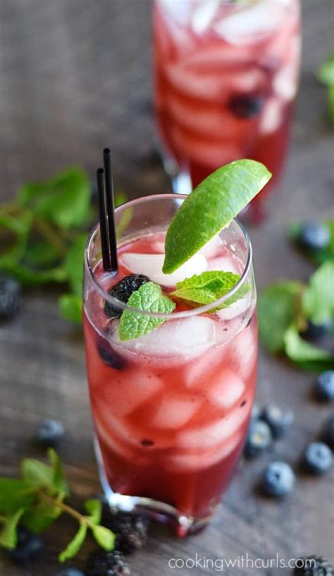 Berry Mojito Cooking With Curls