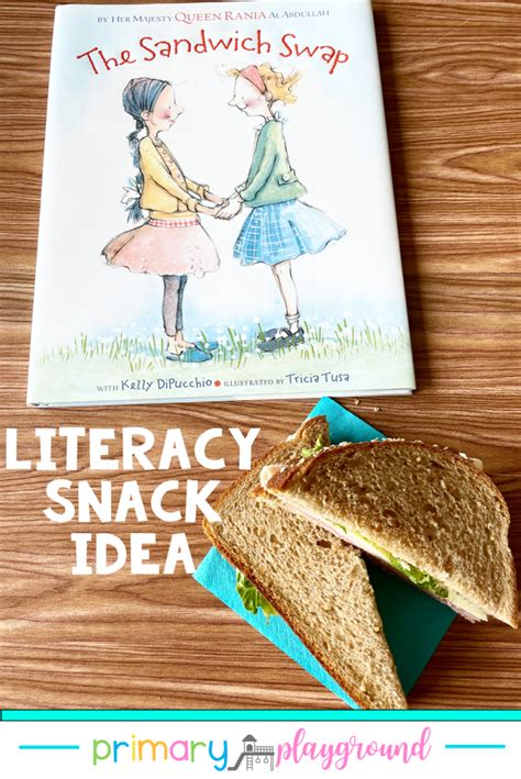 Literacy Snack Sandwich Swap Read Aloud Primary Playground