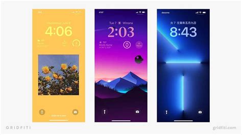 25 Aesthetic Lock Screen Ideas For Ios 16 Customization Gridfiti