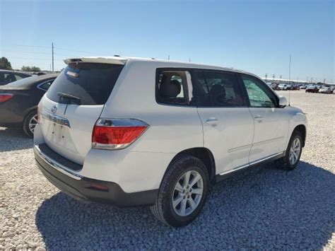 Toyota Highlander Base Photos Tx Waco Repairable Salvage Car