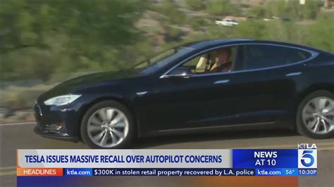 Tesla Recalls More Than Million Vehicles To Fix Autopilot Issue Youtube