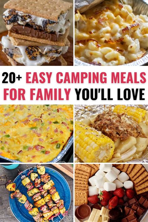 Easy Camping Meals for Family - It Is a Keeper