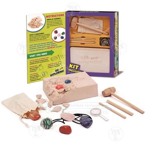 dig  gems educational toys