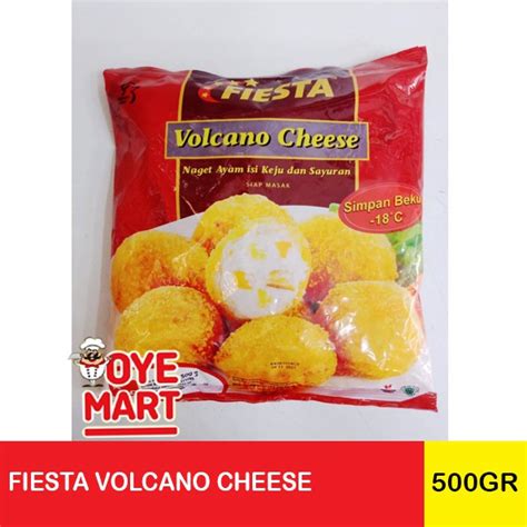 Jual Fiesta Volcano Cheese 500gr Naget Ayam Isi Keju Dan Sayuran