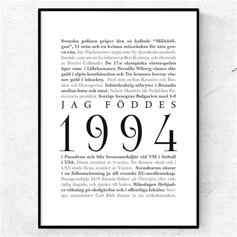 Shoppa 1994 poster - Beställ online hos oss idag | Text & Art