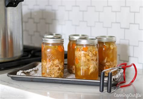 Homemade Chicken Soup Pressure Canning Recipe For Easy Meal Prep Canningcrafts