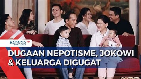 Jokowi Keluarga Digugat Ke PTUN Soal Politik Dinasti Dugaan Nepotisme