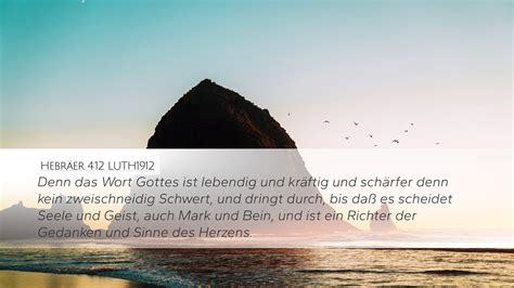 Hebr Er Luth Desktop Wallpaper Denn Das Wort Gottes Ist