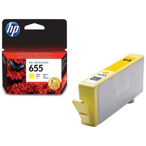 Buy HP 655 Ink Cartridge Yellow CZ112AE In Dubai UAE HP 655 Ink