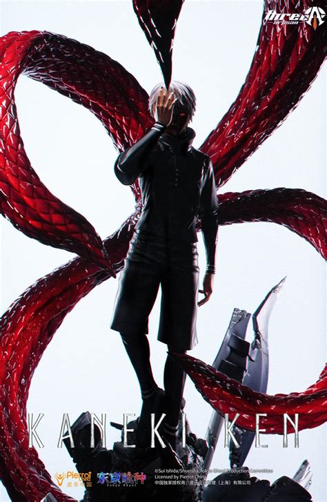 16 Scale Licensed Ken Kaneki Tokyo Ghoul Resin Statue Threeartisan