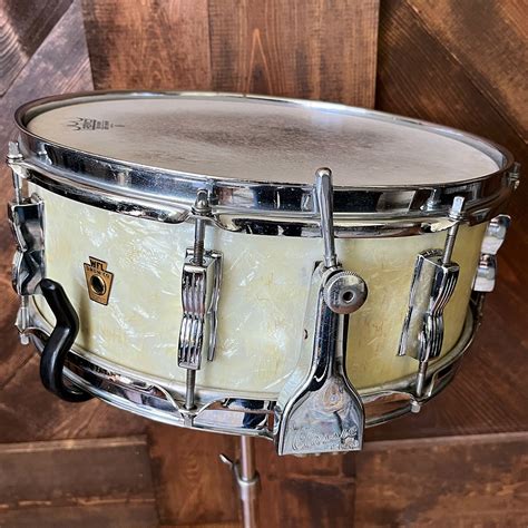 Vintage 1950s WFL Ludwig Super Classic Snare MKE Drum Co