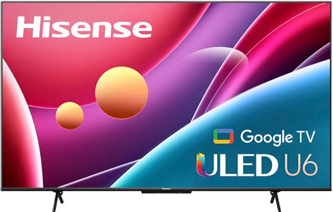 Best Buy Hisense 55 Class U6H Series Quantum ULED 4K UHD Smart Google