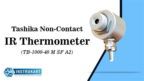 Tashika Non Contact Ir Thermometerpyrometer Instrukart Youtube