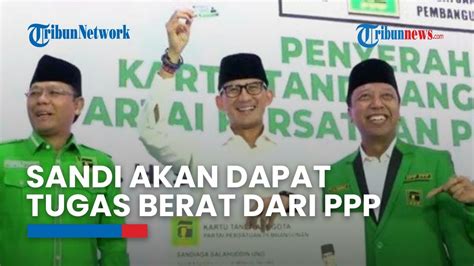 PPP Tentukan Jabatan Sandiaga Uno Di Rapimnas Lusa YouTube