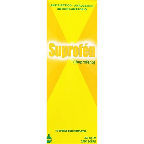 Suprofen 800mg X 50 Caps Disfarmell