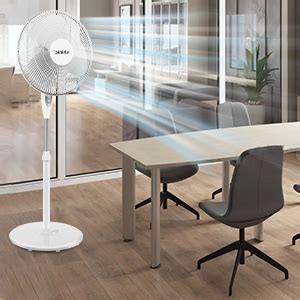 Amazon Shinic 16 Inch Oscillating Pedestal Fan With Remote Control