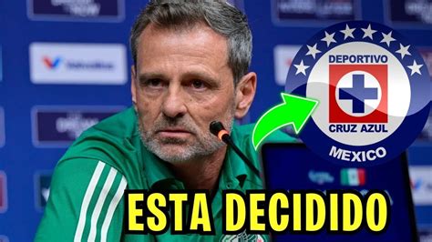 ACABA DE CONFIRMARSE EL NUEVO ENTRENADOR DEL CRUZ AZUL YouTube