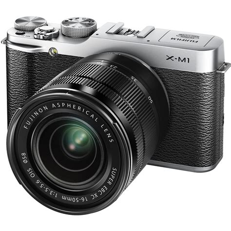 FUJIFILM X M1 Mirrorless Digital Camera With 16 50mm 16391516