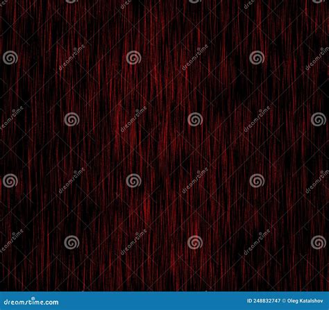 Abstract Red Lines On A Black Background With An Overlay Effect Stock