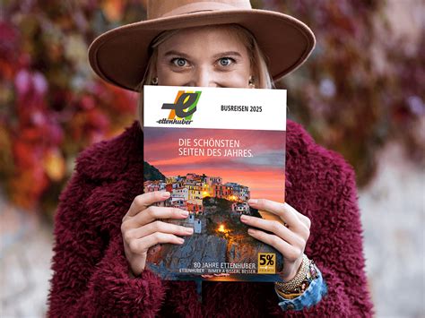 Neuer Katalog Informationen Busreisen Ettenhuber