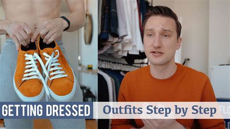 How I Styled These Orange Sneakers Mens Spring Fashion Getting