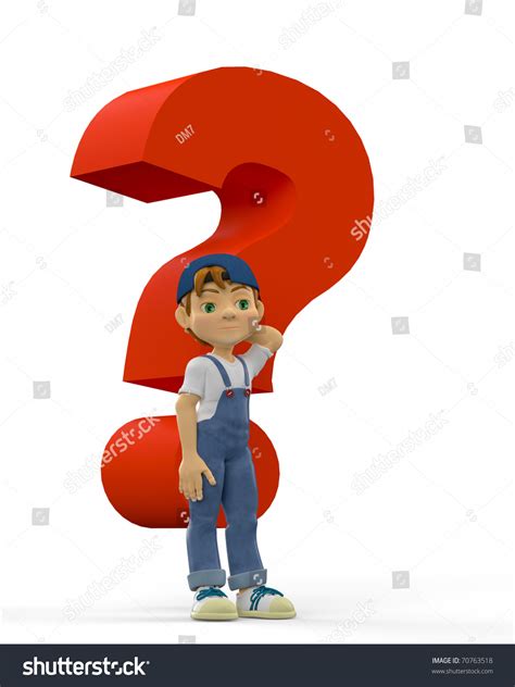 boy question mark stock illustration  shutterstock