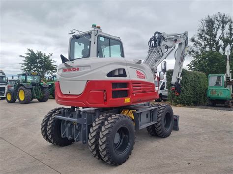 New Takeuchi TB395W Wheeled Excavator - JABAGRi