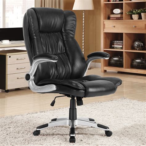 Big & Tall Ergonomic Office Chair - Adjustable Support, Flip-up ...